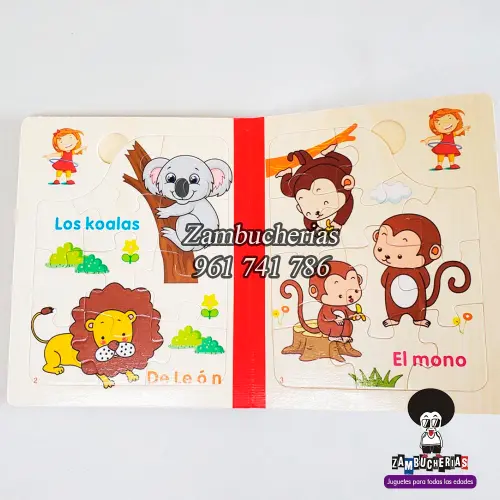 rompecabeza_animalito_niños rompecabeza de madera niños