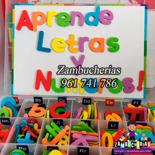 abecedario pizarra magnética