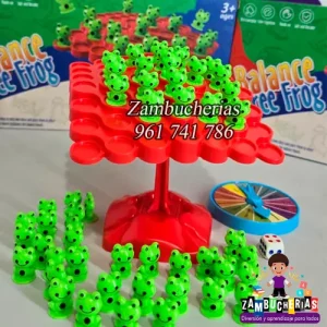 juego ranitas equilibrio
