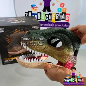 máscara dinosaurio