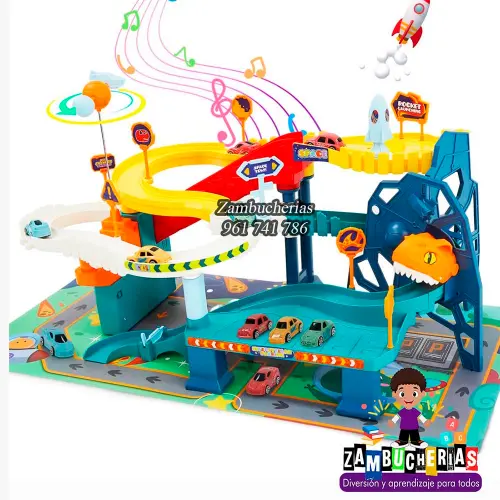 pista_dino_rocket pista dino espacial